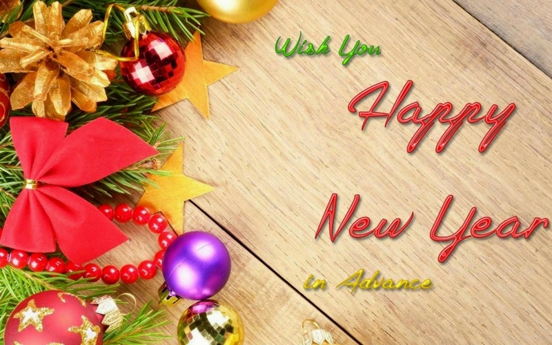 advance happy new year